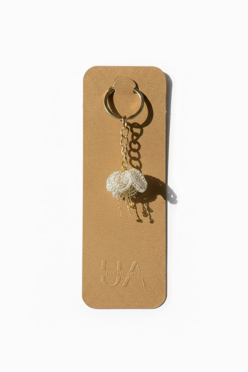 Sakura Handcrafted Keyring