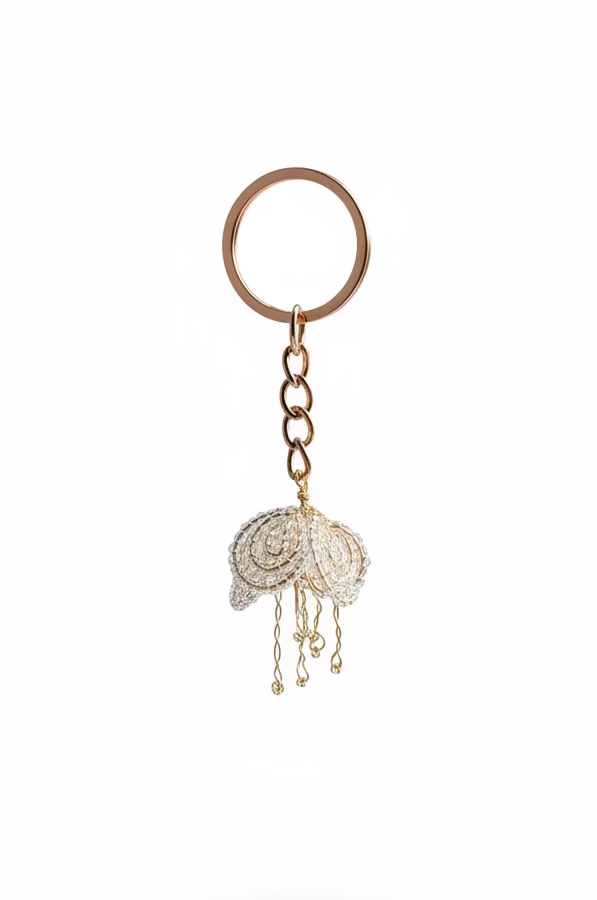Sakura Handcrafted Keyring