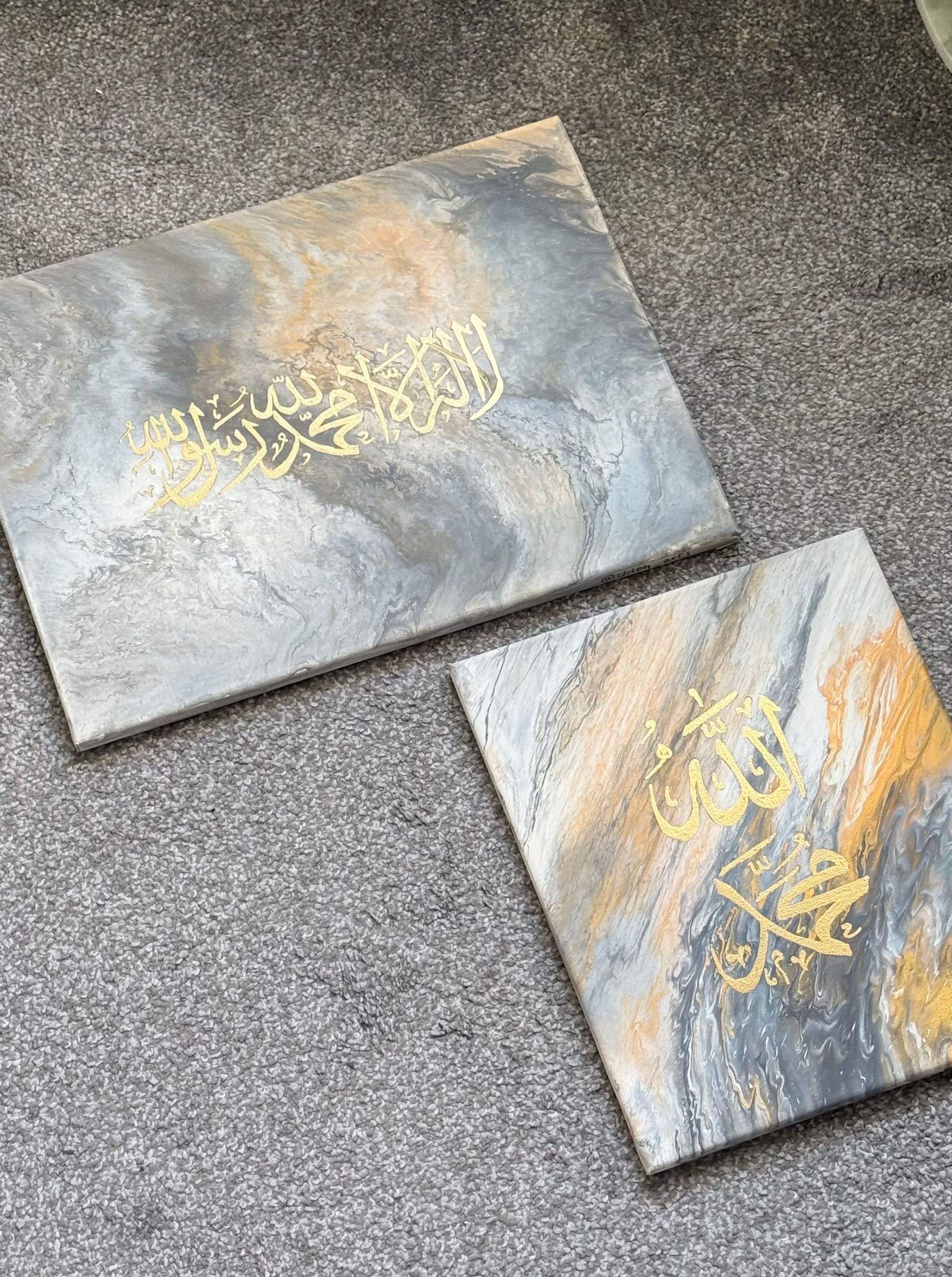 The Hearts Declaration Canvas Duo