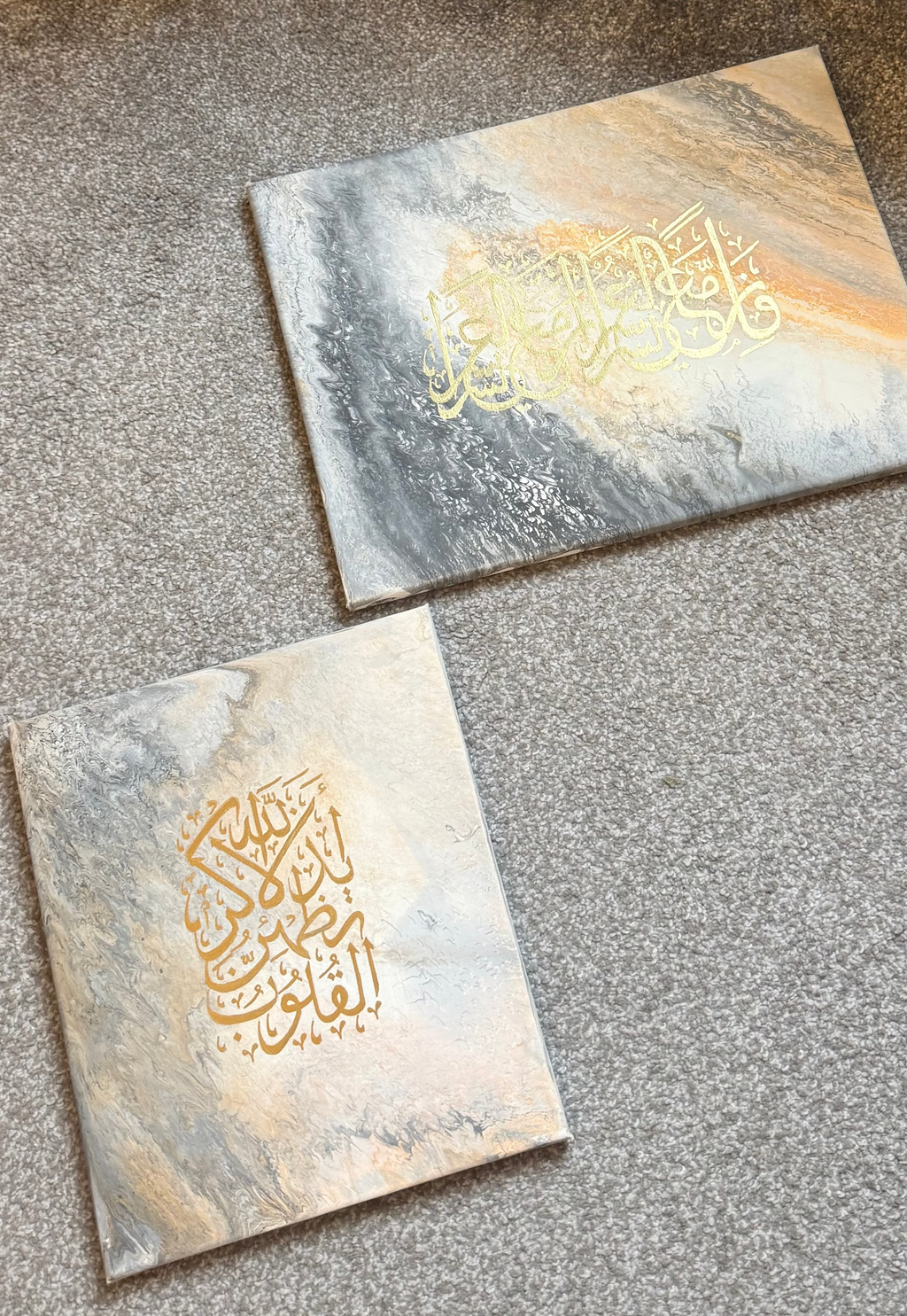 A Calm Heart Canvas Duo